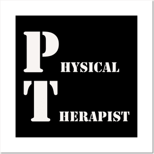 Physical Therapist Physiotherapy Posters and Art